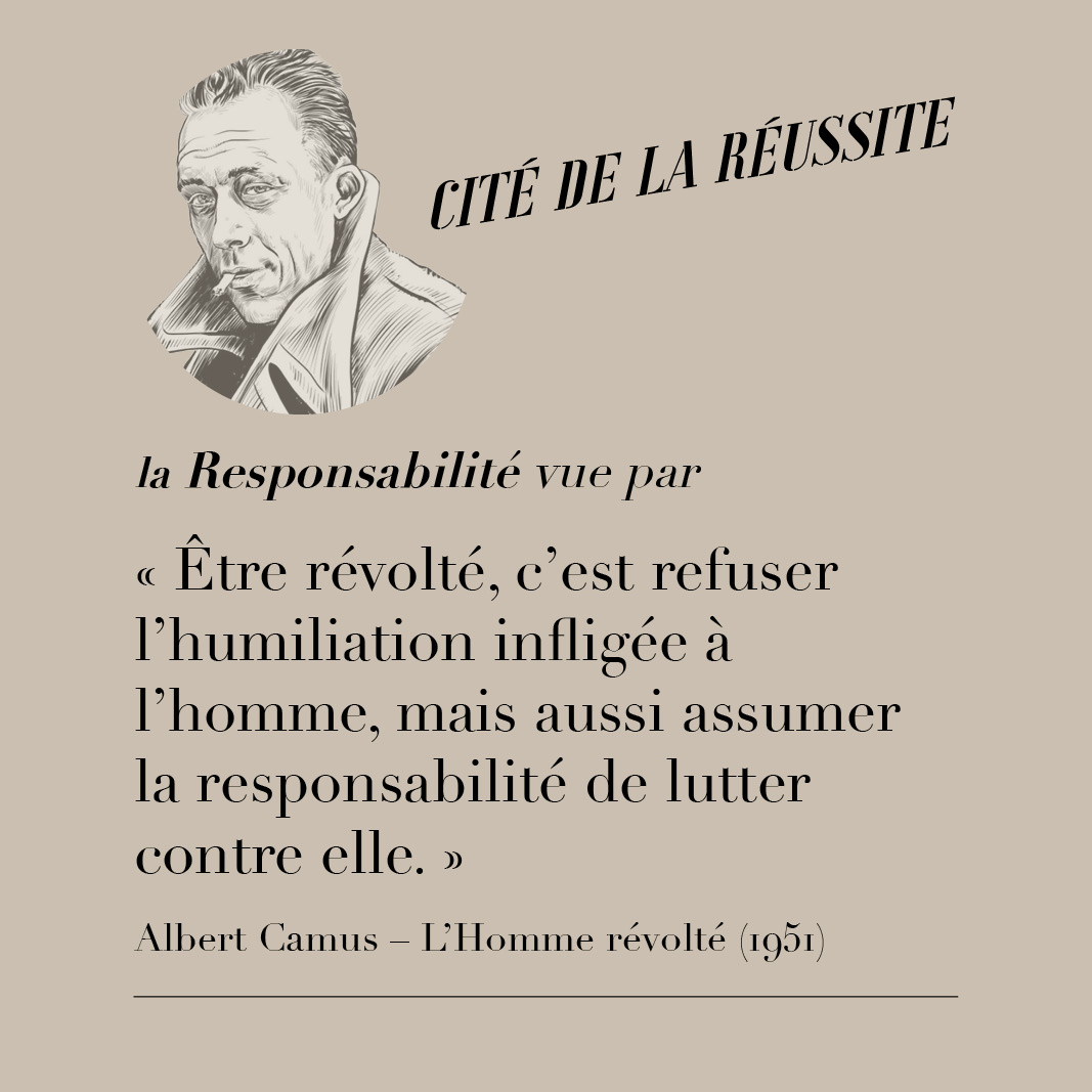 LA RESPONSABILITE VUE PAR CAMUS